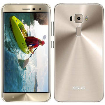Smartphone Asus ZenFone 3, 64 GB, 5.5 inch, Full HD, dual sim, auriu