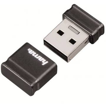 Memorie USB Hama Smartly Memorie USB 108044, 32GB, USB 2.0, Negru