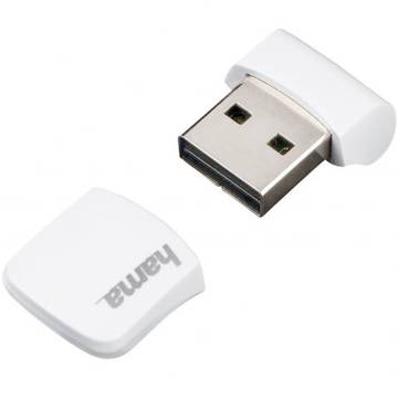 Memorie USB Hama Jelly Memorie USB 123966, 64GB, USB 2.0, Alb