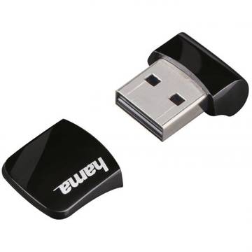 Memorie USB Hama Jelly Memorie USB 114983, 64GB, USB 2.0. Negru