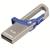 Memorie USB Hama Hook-Style Memorie USB 123920, 16GB, USB 2.0, Metalic, Albastru