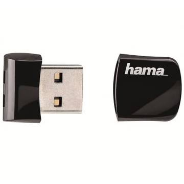 Memorie USB Hama Jelly Memorie USB 114982, 32GB, USB 2.0, Negru
