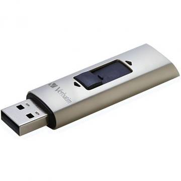 Memorie USB Verbatim VX400 128GB USB 3.0, Silver