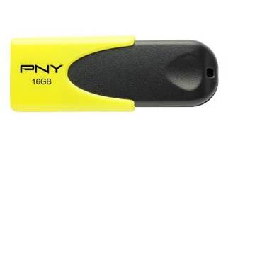 Memorie USB PNY Memorie USB N1 ATTACH USB2.0 16GB Galben