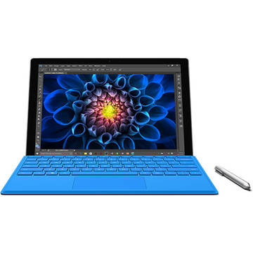 Tableta Microsoft Surface Pro 4, 12.3 inch, Intel Core m3-6Y30, 128 GB SSD, 4 GB RAM, Windows 10 Pro, argintie