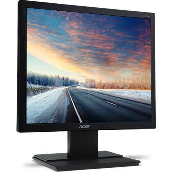 Monitor LED Acer V196LB, 5:4, 19 inch, 5 ms, gri inchis