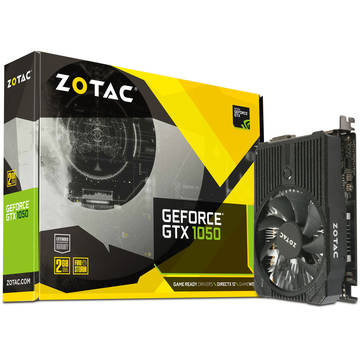 Placa video Zotac GeForce GTX 1050 Mini, 2 GB GDDR5, 128-bit