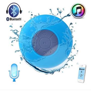 Boxa portabila Conceptronic portabila wireless, bluetooth, rezistenta la apa, albastra