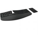 Tastatura Microsoft Sculpt Ergonomic, Wireless, Negru