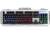 Tastatura Newmen Multimedia GM816, USB, Black/Silver