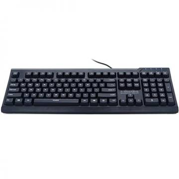 Tastatura Zalman ZM-K650WP, PS/2, waterproof, Negru