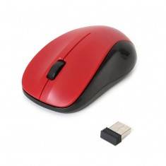 Mouse Omega OM-262 RED 800/1200DPI HIDDEN RETR.CABLE