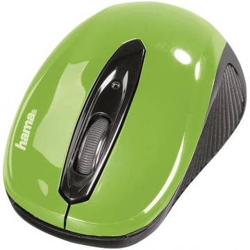 Mouse Hama Wireless  AM-7300, USB, Verde  86567