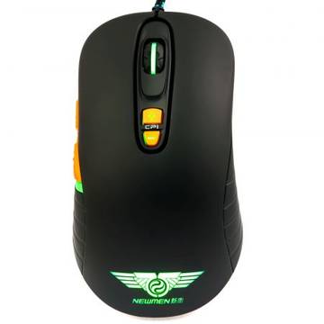 Mouse Newmen GX1-PLUS Black Gaming