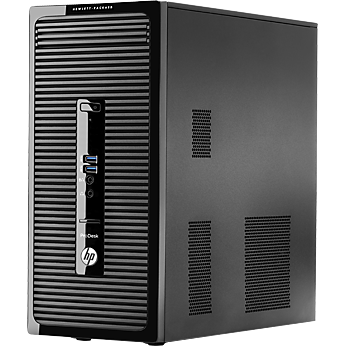 Sistem desktop brand HP ProDesk 400 G3 MT, procesor Intel Core i5-6500 3.2GHz, 4GB RAM, 256 GB SSD, Windows 10 Pro