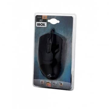 Mouse iBOX optic, iX2, USB, negru