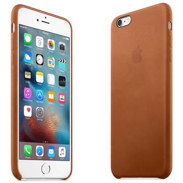Husa Apple iPhone 6s Plus Leather Case - Saddle Brown