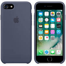 Husa Apple iPhone 7 Silicone Case - Midnight Blue