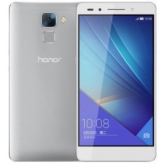 Smartphone Huawei Honor 7, 5.2 inch, 16GB, 4G, Dual SIM, Argintiu  -  RESIGILAT