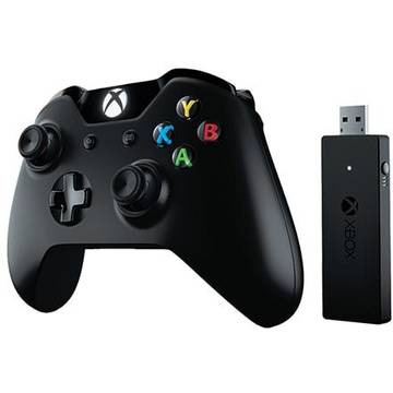 Microsoft Xbox One Controller + Wireless Adapter for Windows 10 NG6-00003