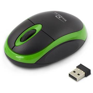 Mouse ESPERANZA TITANUM Vulture, USB, Negru/Verde