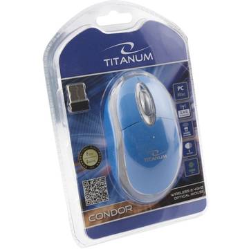 Mouse ESPERANZA TITANUM TM120B Wireless Optical Mouse 3D | 2.4 GHz| 1000 DPI| 3D| - CONDOR
