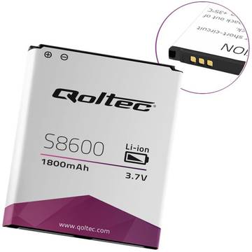 QOLTEC Acumulator pentru Samsung Wave 3 S8600, 1800mAh