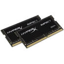 Memorie laptop Kingston HyperX Impact, DDR4, 32 GB, 2666 MHz, CL15, 1.2V, kit