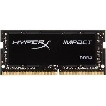 Memorie laptop Kingston HyperX Impact, DDR4, 8GB, 2666 MHz, CL15, 1.2V