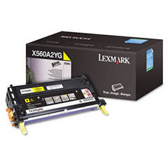 Toner laser Lexmark Yellow, 4.000 pag, pentru X560