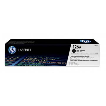 Toner laser HP 126A negru, 1200 pagini