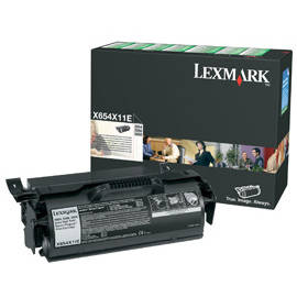 Cartus toner Lexmark X654X11E, black