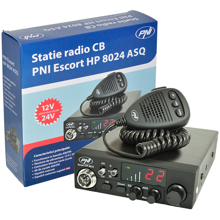 Statie radio Statie radio CB PNI Escort HP 8024 ASQ ,reglabil