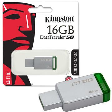 Memorie USB Memorie Kingston DT50/16GB, 16GB, USB 3.0, DataTraveler 50