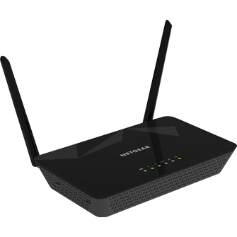 Router wireless Netgear N300 WLAN MODEM ROUTER D1500-100PES
