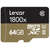 Card memorie Lexar 1800x, MicroSDXC, 64GB + Adaptor + cititor card