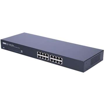 Switch TOTOLINK SW16, 16-Port, unmanaged, 10/100Mbps, Fast Ethernet Switch rack 19"