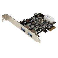 STARTECH PCIE USB 3 CARD W/ UASP PEXUSB3S25, 2 porturi