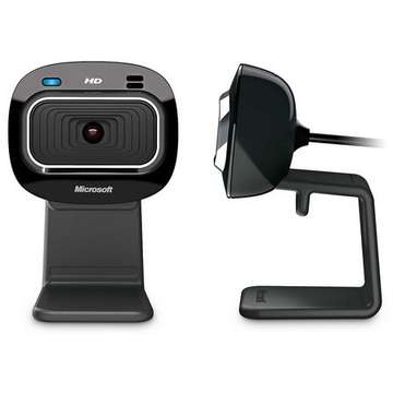 Camera web Microsoft LiveCam HD-3000, neagra, USB - RESIGILAT