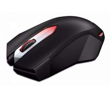 Mouse Genius X-G200, iluminare red LED, Black, Gaming, 3 butoane, 1000 DPI, USB 31040034100