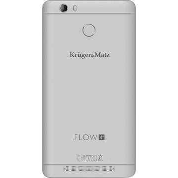 Smartphone SMARTPHONE FLOW 4+, ARGINTIU, KRUGER&MATZ
