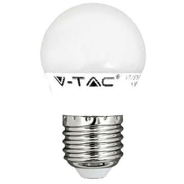 V-Tac BEC LED G45 E27 6W 2700K ALB CALD