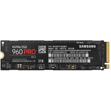 SSD Samsung    MZ-V6P2T0BW, 2TB, 960PRO, M.2