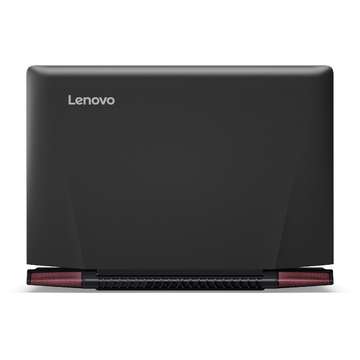 Notebook Lenovo Gaming 15.6'' Ideapad Y700, FHD IPS, Procesor Intel® Core™ i7-6700HQ (6M Cache, up to 3.50 GHz), 16GB DDR4, 1TB + 512GB SSD, GeForce GTX 960M 4GB, FreeDos, Black 80NV013SRI