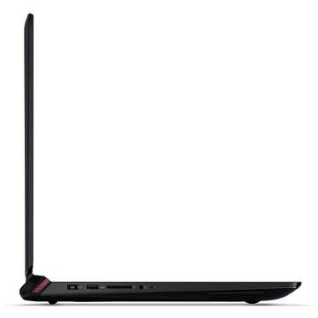 Notebook Lenovo Gaming 15.6'' Ideapad Y700, FHD IPS, Procesor Intel® Core™ i7-6700HQ (6M Cache, up to 3.50 GHz), 16GB DDR4, 1TB + 512GB SSD, GeForce GTX 960M 4GB, FreeDos, Black 80NV013SRI