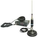 Statie radio CB ESCORT HP 8001 ASQ + Casti HS81 + Antena CB PNI S9 cu magnet