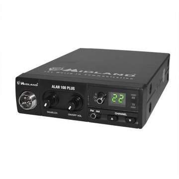 Statie radio Midland CB 100 Plus + Antena PNI S75 cu magnet