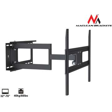 Maclean MC-602 TV Wall Mount Bracket LCD LED Plasma 32'' - 70'' 40kg High Qualit
