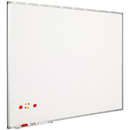 Smit Visual Supplies Tabla alba magnetica 120 x 240 cm, profil aluminiu SL, SMIT