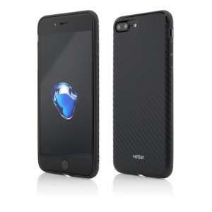 Husa Vetter iPhone 7 Plus | Clip-On Hybrid Slim Series | Carbon Look